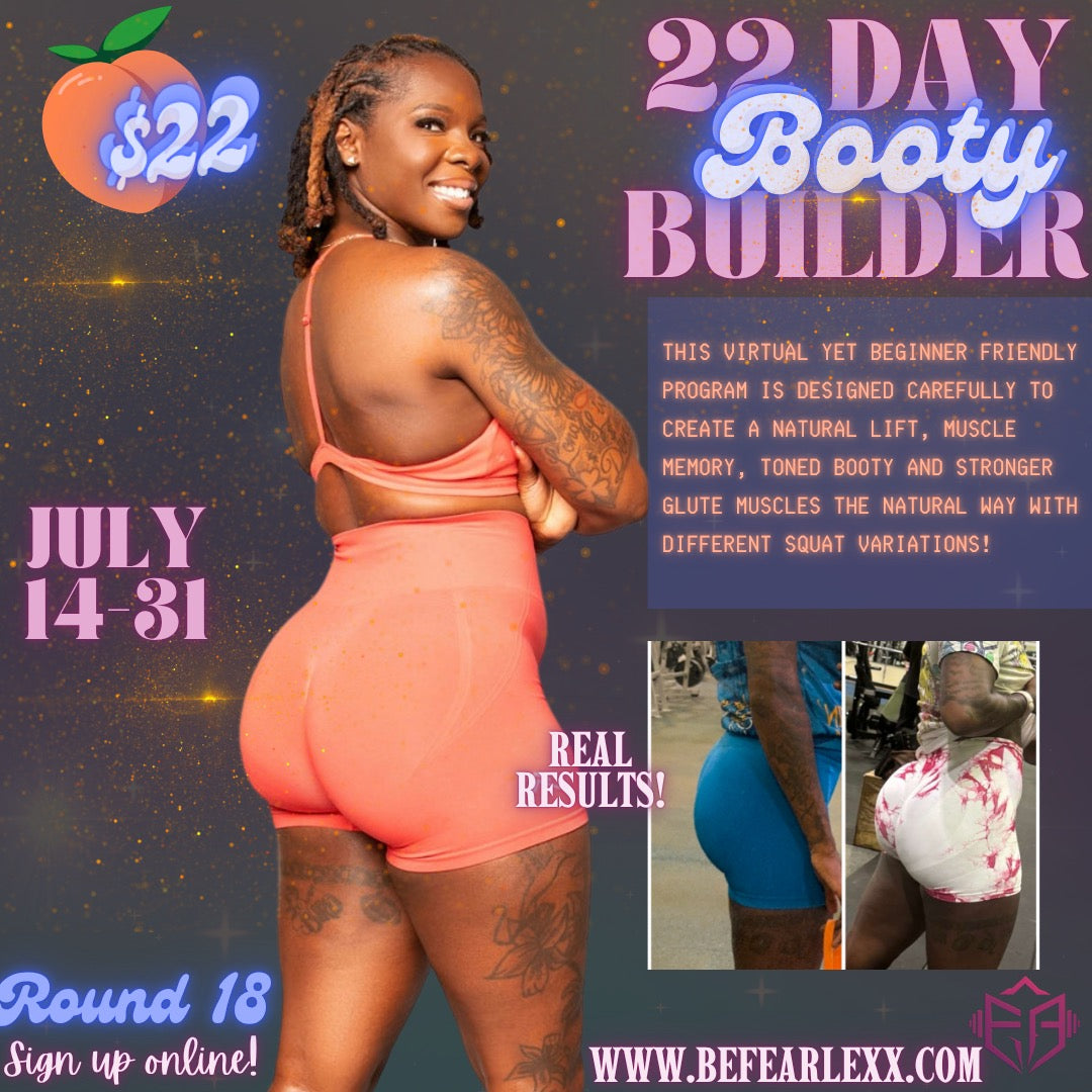 22 Day Booty Builder‼️ROUND EIGHTEEN ‼️