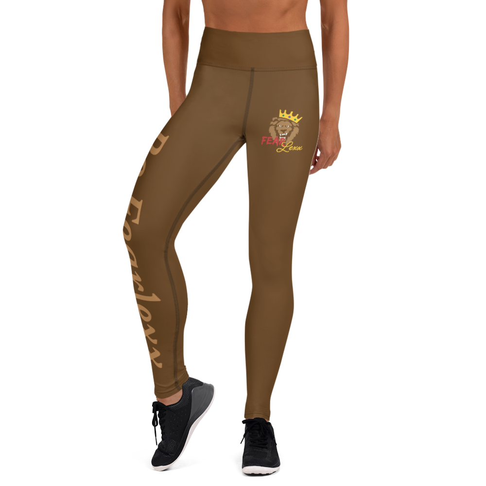 Mocha Be Fearlexx Yoga Leggings