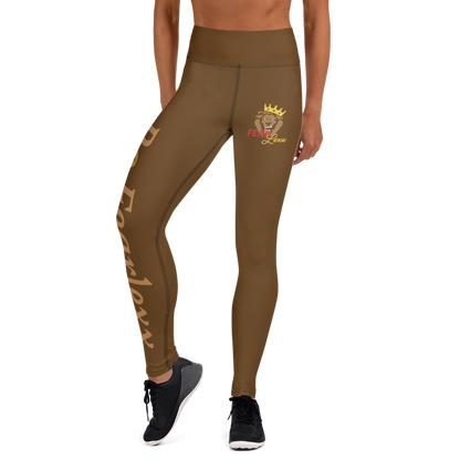 Mocha Be Fearlexx Yoga Leggings