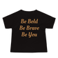 Baby Unisex Short Sleeve Tee (Red "fear" front & back)