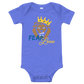 Baby short sleeve one piece (Blue "fear")