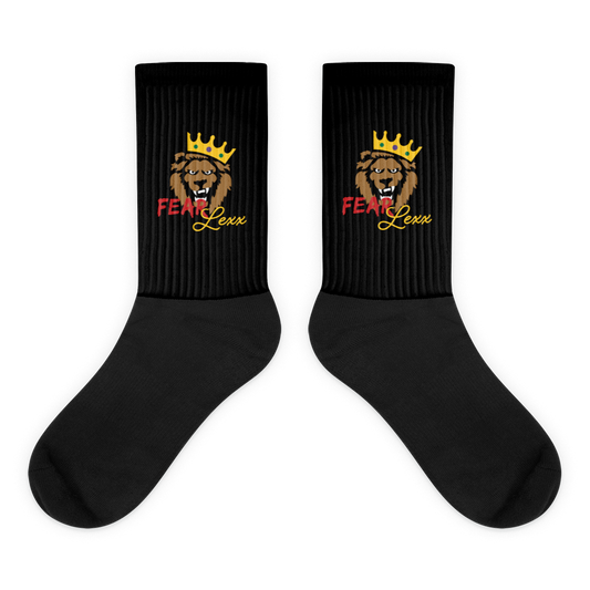 Double sided Dri- fit socks (Red "fear")