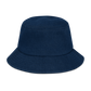 Denim embroidered "red fear" bucket hat