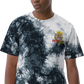 Be Fearlexx Embroidered "Red fear" Tie-dye t-shirt