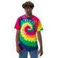 Be Fearlexx Embroidered "Red fear" Tie-dye t-shirt