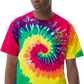 Be Fearlexx Embroidered "Red fear" Tie-dye t-shirt