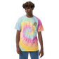 Be Fearlexx Embroidered "Red fear" Tie-dye t-shirt
