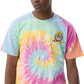 Be Fearlexx Embroidered "Red fear" Tie-dye t-shirt