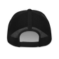 Unisex Embroidered Trucker Cap (Red "fear")