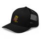 Unisex Embroidered Trucker Cap (Red "fear")