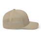 Unisex Embroidered Trucker Cap (Red "fear")