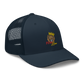 Unisex Embroidered Trucker Cap (Red "fear")