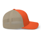 Unisex Embroidered Trucker Cap (Red "fear")
