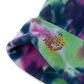 Tie-dye embroidered "red fear" beanie