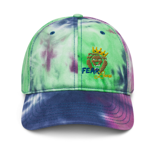 Tie dye "Blue Fear" Dad hat