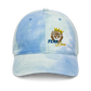 Tie dye "Blue Fear" Dad hat