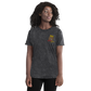 Vintage Denim Embroidered "Red Fear" T-Shirt