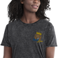 Vintage Embroidered Denim T-Shirt