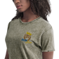 Vintage Embroidered Denim T-Shirt