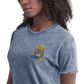 Vintage Embroidered Denim T-Shirt