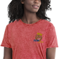 Vintage Embroidered Denim T-Shirt