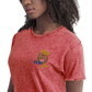 Vintage Embroidered Denim T-Shirt