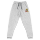 Unisex Embroidered Joggers(Red "fear" Embroidered)