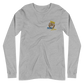 Unisex Long Sleeve Tee (Blue "fear")