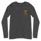 Unisex Long Sleeve Tee (Red "fear")