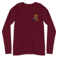 Unisex Long Sleeve Tee (Blue "fear")