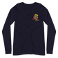 Unisex Long Sleeve Tee (Red "fear" front & back)