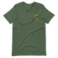 Short-Sleeve Embroidered Unisex T-Shirt ("Blue" Fear)