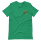 Short-Sleeve Embroidered Unisex T-Shirt ("Blue" Fear)
