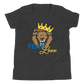 Youth Short Sleeve Unisex T-Shirt (Blue "fear" front & back)