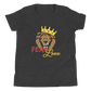 Youth Short Sleeve Unisex T-Shirt (Red "fear" front & back)