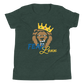 Youth Short Sleeve Unisex T-Shirt (Blue "fear" front & back)