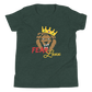 Youth Short Sleeve Unisex T-Shirt (Red "fear" front & back)