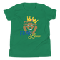 Youth Short Sleeve Unisex T-Shirt (Blue "fear" front & back)