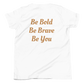 Youth Short Sleeve Unisex T-Shirt (Red "fear" front & back)